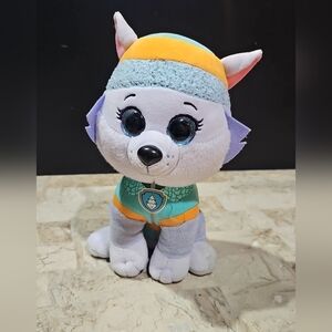 TY‎ Beanie Boos Paw Patrol EVEREST 10" Plush Stuffed Animal